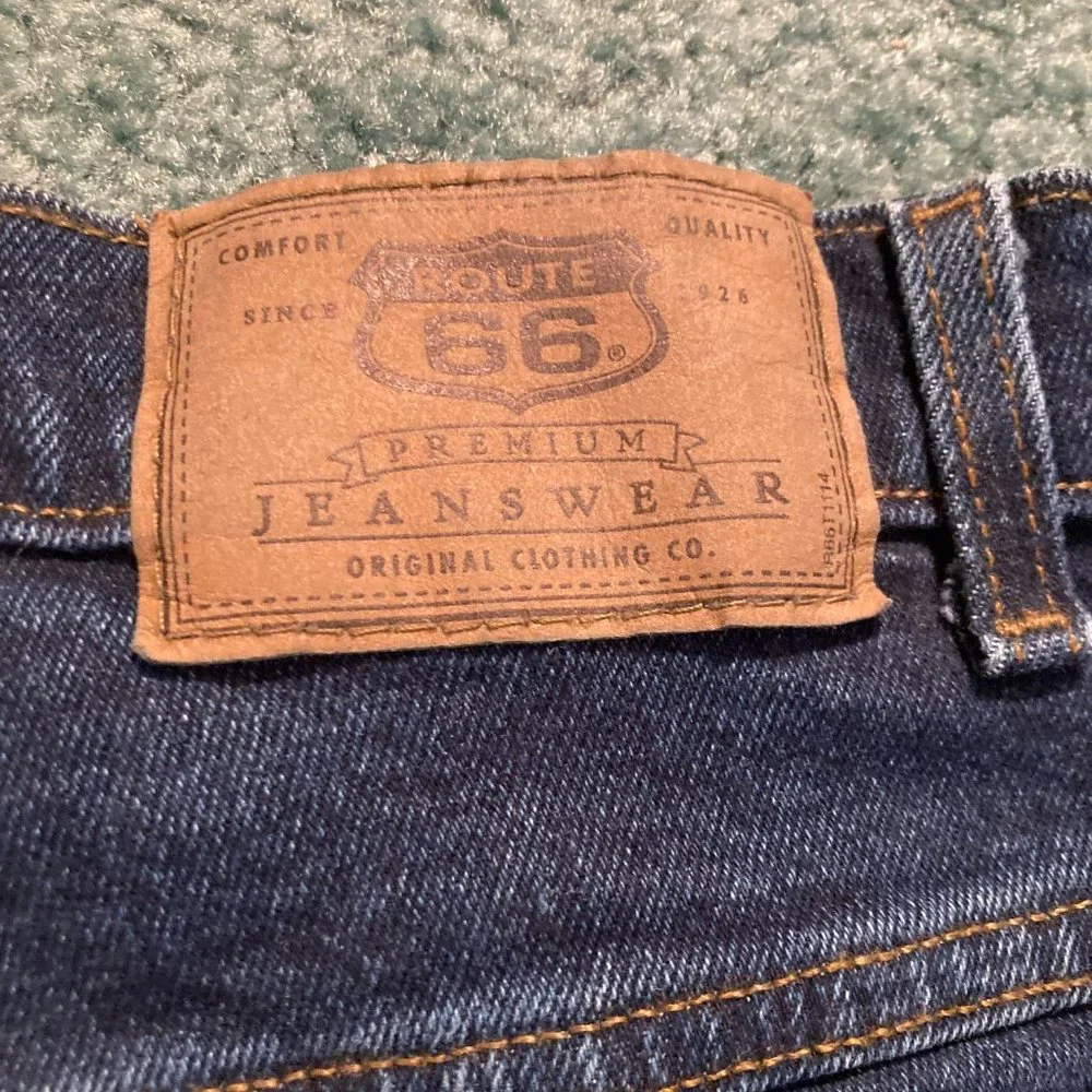 NWOT Vintage Route 66 Stretch Fit High Rise Denim Jeans Size 13/14 (#1)